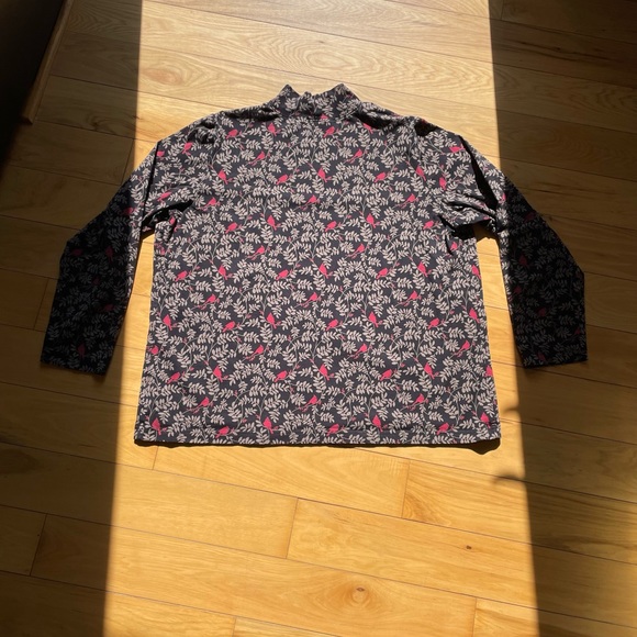 Adorable Cardinal Nature Long Sleeve Turtleneck - Picture 9 of 10